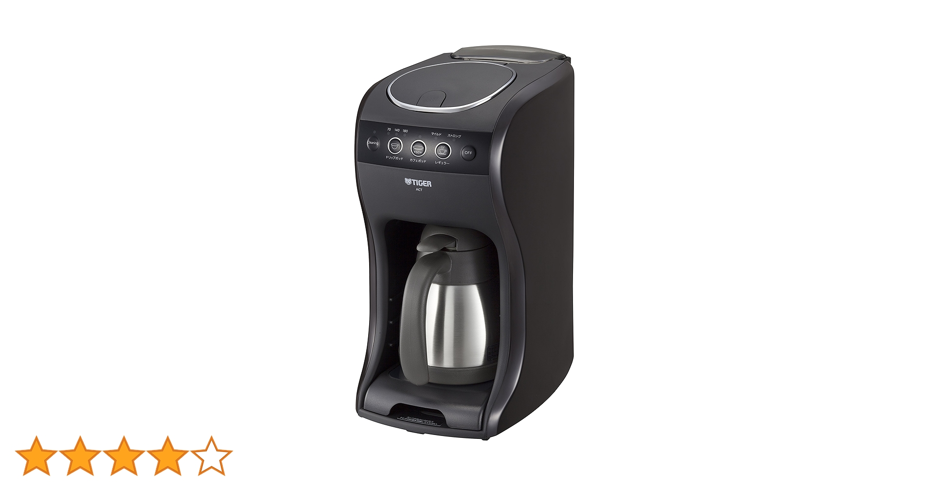 Amazon.co.jp: タイガー コーヒーメーカー 4杯用 真空